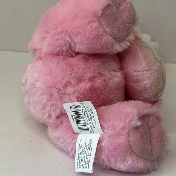 Chrisha Creations, 9" Pink Bunny Rabbit Plush "Happy Easter" 2009 CLEAN - Picture 7 of 12